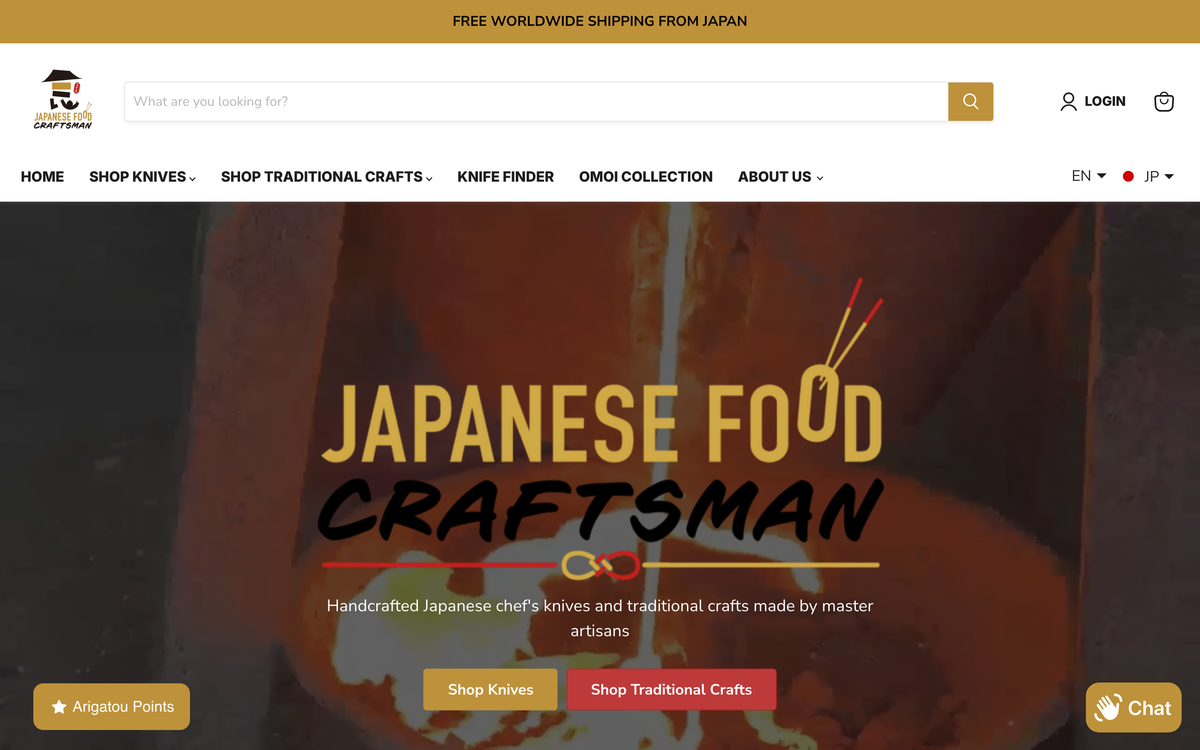 JAPANESE FOOD CRAFTSMAN